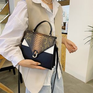 Bolsos de Mano de Piel de Serpiente de Moda para Mujer, Bolsos de Lujo para Chicas, Bolsos en Oferta para Mujer - Product Image 2