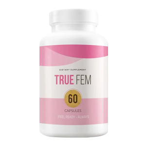 Cápsulas <span class=keywords><strong>True</strong></span> Fem de Alimentos Integrales con Diseño de Etiqueta OEM, Gran Venta, Favorecen el Bienestar General de la Mujer, Siempre Lista para Sentirse Bien - Product Image 1