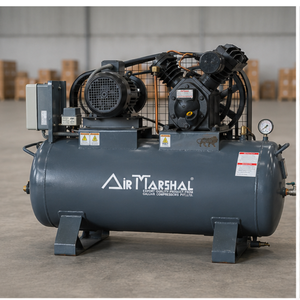 Heavy Duty Tank Mounted <b>Air</b> Compressor Electric Driven Industrial Compressor System For Factory And Workshop - Product Image 5