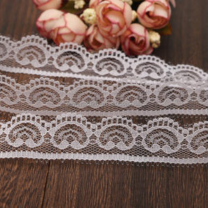 Penjualan Terbaik renda tanpa elastis, renda Prancis putih, kain renda <span class=keywords><strong>2.3</strong></span>/5/6cm, tepi Lingerie - Product Image 3