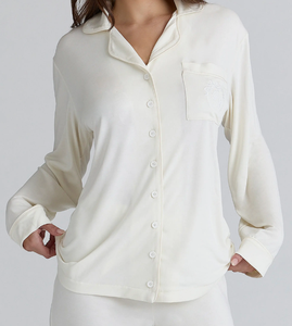 Pigiama di Lusso in Modal per <span class=keywords><strong>Donna</strong></span>, Morbido Abbigliamento da Notte, Set Pigiama Personalizzato, Abbigliamento Comodo per Casa e Notte - Product Image 1