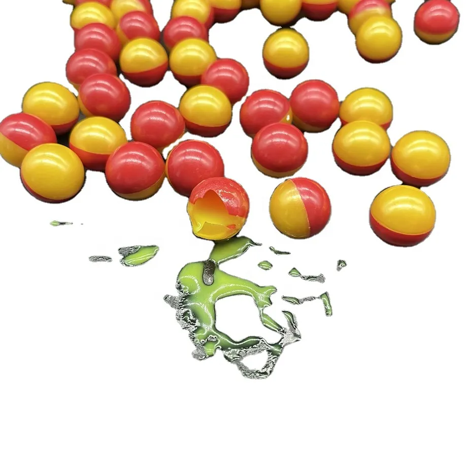 ลูกบอลทาสีสำหรับ0.68ขนาดความสามารถในการยิงเพื่อความบันเทิง