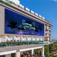Écran LED géant extérieur étanche P4 P5 P6 P8 P10 pour mur de bord de mer, fête sur la plage, affichage LED haute luminosité, panneau LED extérieur