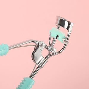 Rizador de Pestañas Portátil de Ángulo Amplio con Mango de Acero Inoxidable y Plástico, Herramienta de Belleza para Rizar Pestañas Postizas - Product Image 4