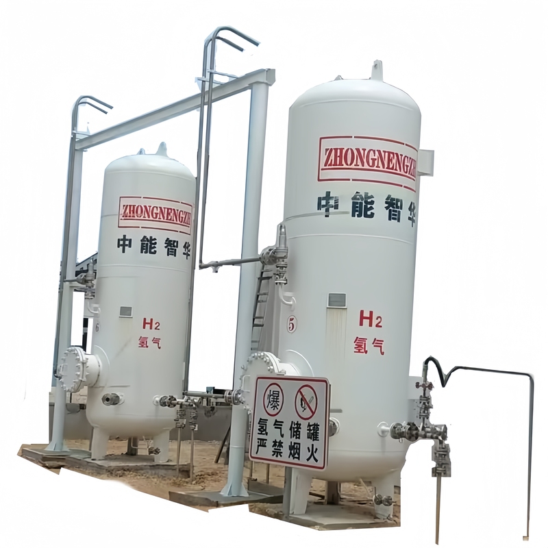 Horizontal Hydrogen Tank Gas Storage Pressure
