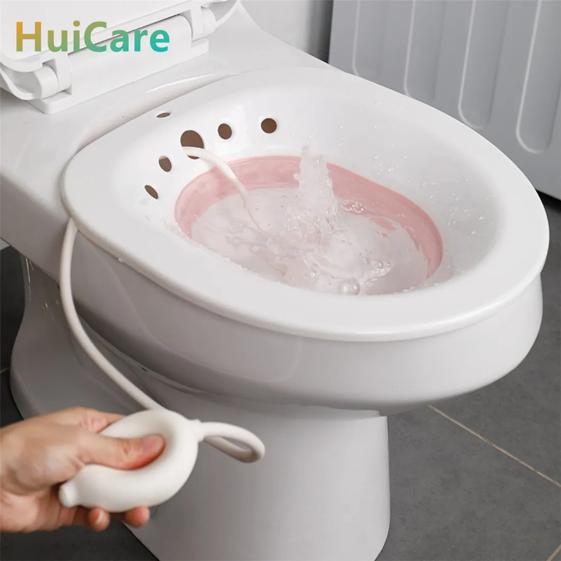 Il bagno dell'anca femminile si adatta alla pulizia del vapore vaginale Yoni Steam Seat pieghevole Yoni Steaming Bowl For Toilet