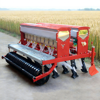 Semoir à blé de précision, planteuse de riz en bande tirée par un tracteur à quatre roues, semoir combiné pour luzerne et soja, avec fertilisation
