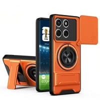 Coques de téléphone BAILI Factory populaires avec protection d'appareil photo coulissante, support de charge magnétique pour Motorola Edge 40/G 72