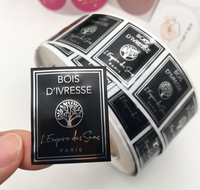 Étiquettes autocollantes imperméables pour flacons de parfum (usage cosmétique) à faible MOQ