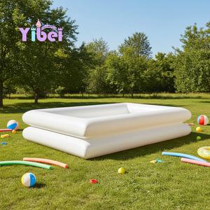 <span class=keywords><strong>สระ</strong></span>ว่ายน้ำเป่าลมพีวีซีทรงสี่เหลี่ยม2*3ม. สำหรับงานแต่งงานดีไซน์สีขาว - Product Image 6