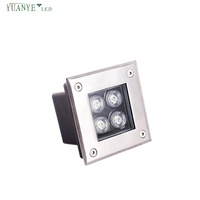 La place imperméable extérieure LED sous terre allume 4W à 36W RVB le TDC pour des escaliers de paysages de jardins IP67 évalué