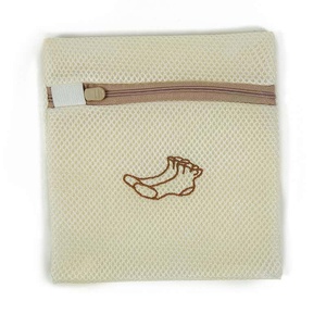 Di spessore doppio sacchetto di lavaggio Della Maglia del ricamo Personalizzato per la Camicetta, Calze, Calza, Biancheria Intima, reggiseno e Lingerie Viaggi Sacchetto Della <span class=keywords><strong>Lavanderia</strong></span> - Product Image 3