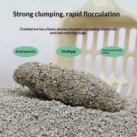 Litière pour chat en granulés minéraux à base de sodium, faible teneur en poussière, gris, 5kg 10kg, absorbante, agglomération forte, faible dispersion, vente en gros