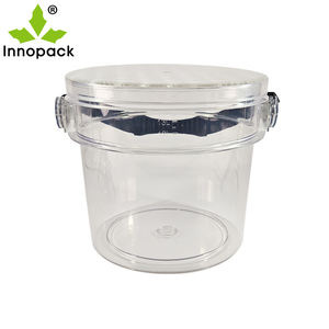 Poignée en tissu de seau d'eau transparent en matériau ABS avec une forte capacité de charge vente directe d'usine seau de lavage de voiture 15L - Product Image 2