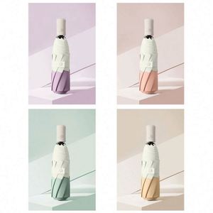 Promotion Three Folding Outdoor Foldable <b>Automatic</b> <b>Umbrella</b> With Custom Logo - Product Image 4