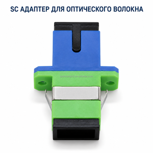 ตัวเชื่อมต่อไฟเบอร์แบบ Single Mode Single Fiber SC Coupler UPC to APC สำหรับแผงเชื่อมต่อใยแก้วนำแสง ติดตั้งง่าย - Product Image 2