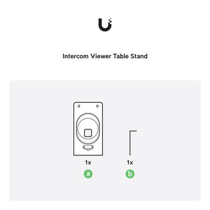 Soporte de Escritorio Metálico Ubiquiti UACC-Intercom-Viewer-TS para UniFi Access Intercom Viewer, UACC-Intercom-Viewer-TS W1350 - Product Image 2