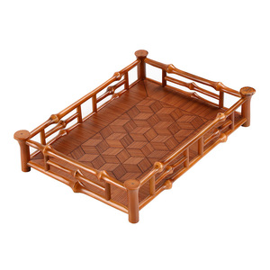 Chinese bamboo <b>tea</b> tray, teacup holder, <b>tea</b> <b>set</b> storage, teapot holder, <b>tea</b> ceremony <b>tea</b> <b>set</b> tray - Product Image 5