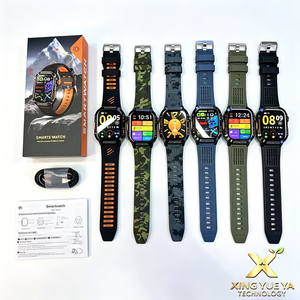 Reloj inteligente para exteriores HT36 con GPS, altímetro, barómetro, brújula, pantalla HD de 2.01 pulgadas, batería de 540 mAh, resistente al agua 3ATM, reloj inteligente con SOS. - Product Image 1