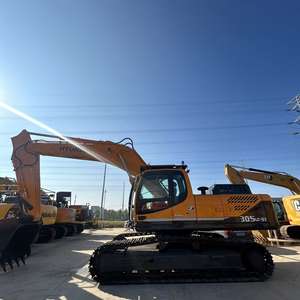 Excavatrice sur chenilles d'occasion Hyundai 305LC-9T d'origine japonaise, moteur PLC, boîte de vitesses, pompe, roulement, modèle 2020 à vendre - Prix bas - Product Image 2
