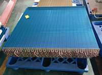 Intercambiador de Calor de Cobre para Aire Acondicionado Doméstico de Alta Eficiencia, Enfriamiento Rápido y Alta Seguridad, Tubo Aletado de Acero Inoxidable para