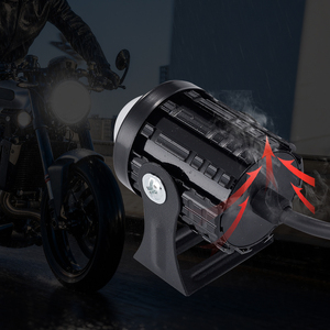 Phare LED étanche IP67 pour <span class=keywords><strong>moto</strong></span>, 6W-12W, mini phare de conduite, 3000K-5000K, double couleur, phare antibrouillard tout-terrain pour <span class=keywords><strong>moto</strong></span> - Product Image 3