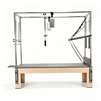 Lit de Pilates Cadillac ou table de trapèze en bois d'érable haut de gamme, de qualité supérieure et durable pour salle de sport ou studio de yoga Pilates