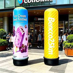 Custom Logo LED <b>Lighting</b> Outdoor Event Premium Quality Inflatable Waterproof Sun-Resistant Portable Foldable Reliable Pillar - Product Image 1