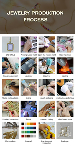 맞춤형 OEM ODM 주얼리 제조업체 디자인 로고 팔찌 뱅글 황동 주얼리 금도금 나만의 주얼리 브랜드 제작 - Product Image 5