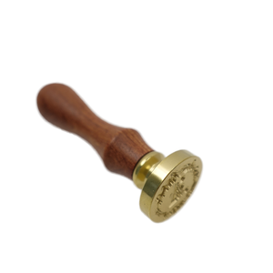 <span class=keywords><strong>Sello</strong></span> de Cera Tradicional con Cabeza de Latón y Mango de Madera, <span class=keywords><strong>Inicial</strong></span> del Alfabeto para Manualidades, Oficina, Bodas, Tarjetas de Acción de Gracias, Regalo Dorado - Product Image 2