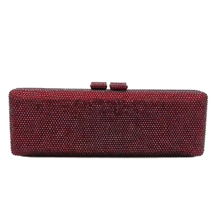 Bolso de Noche Elegante para Mujer con Pedrería Brillante, Cartera de Mano con Cristales Deslumbrantes, Bolso de Mano con Purpurina para Invitadas a Bodas y Fiestas - Product Image 3