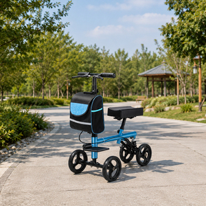 Déambulateur à genouillères pour personnes handicapées, robuste, en acier au carbone, certifié CE, léger, Relaxsmith KW6008, réadaptation, mobilité - Product Image 6