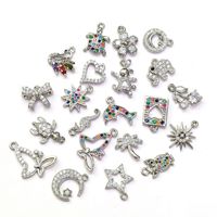 SSeeSY bijoux de mode breloques en gros personnalisé en vrac 18k 14k plaqué or bijoux accessoires collier pendentif pour sac