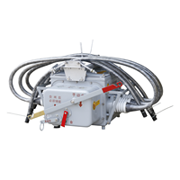 FZW28-12 (F) 12kV 50Hz Interrupteur de coupure de charge extérieur sous vide isolé au SF6 630A Contrôleur FTU intelligent monté sur poteau