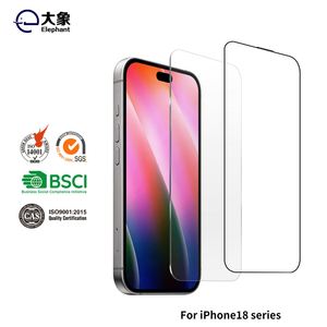 ฟิล์มกระจกนิรภัยแบบใส 2.5D HD สำหรับ iPhone 18 ป้องกันรอยนิ้วมือ สำหรับ iPhone 18 Pro Max ไม่มีฟองอากาศ - Product Image 1