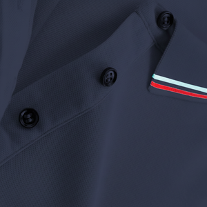 Polo pour hommes personnalisé OEM, coton de qualité supérieure, manches courtes, impression ou broderie de logo personnalisé, élégant et confortable - Product Image 1