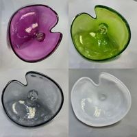 Lustres en verre faits sur mesure avec éclairage LED et commande par bouton pour la décoration du salon et de la salle à manger, villas et hôtels