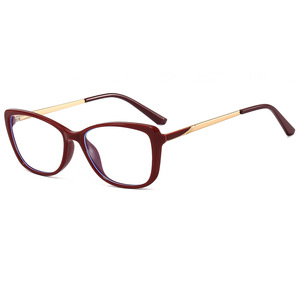 Gafas Ópticas Cat Eye Psn, Montura Completa de Metal Negro, Borde Fino Tr5029, Unisex - Product Image 4