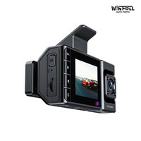 Caméra de tableau de bord BMW Winfull 4K à 3 canaux avec double objectif, WiFi 5G, GPS, vision nocturne, écran LCD 2,0 pouces, étanche, télécommande, garantie 1 an