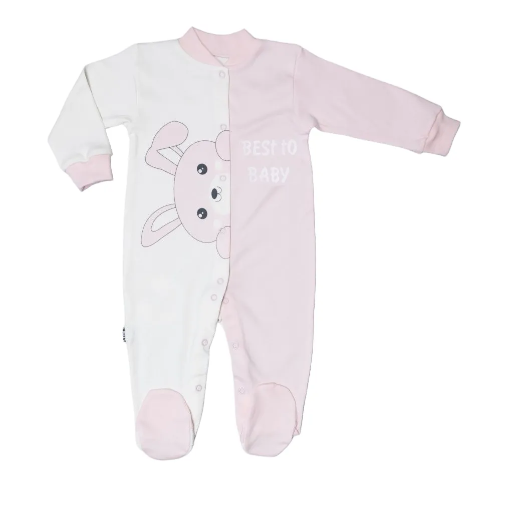 OEM custom baby bodysuit soft delicate rompers with print for newborns and toddlers unisex kids clothing