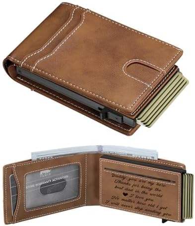 Cartera minimalista-regalo para el padre