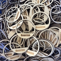 Échantillons gratuits contreplaqué de bambou MDF bois acrylique Service de découpe laser DIY gravure LOGO impression UV Service personnalisé