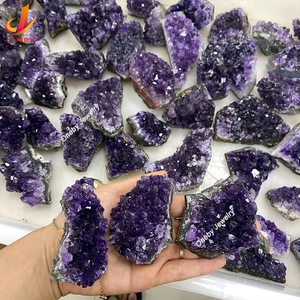 Cristales al por mayor, cristales a granel para manualidades, racimo de <span class=keywords><strong>amatista</strong></span> natural, geoda de <span class=keywords><strong>amatista</strong></span>, piedra preciosa en bruto, piedras curativas, racimo de cristales, <span class=keywords><strong>drusa</strong></span> - Product Image 3