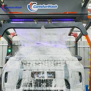 Macchina Automatica per Lavaggio Auto Senza Contatto con Shampoo ad Alta Pressione Giallo per Auto e SUV - Product Image 5