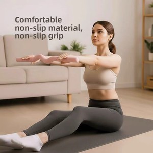 <span class=keywords><strong>Barre</strong></span> de musculation multi-usage de 15 lb et 25 lb, <span class=keywords><strong>barre</strong></span> en silicone colorée pour la maison, la salle de sport, la remise en forme et l'entraînement <span class=keywords><strong>au</strong></span> <span class=keywords><strong>Pilates</strong></span> - Product Image 4