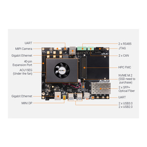 Kit de développement FPGA ALINX AXU15EGB ZU15EG Zynq UltraScale+ MPSoC pour l'algorithmie de vision et l'informatique embarquée - Product Image 2