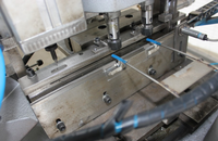Machine de poinçonnage en acier inoxydable, certifié CE, professionnelle, un trou unique avancé, Semi-automatique