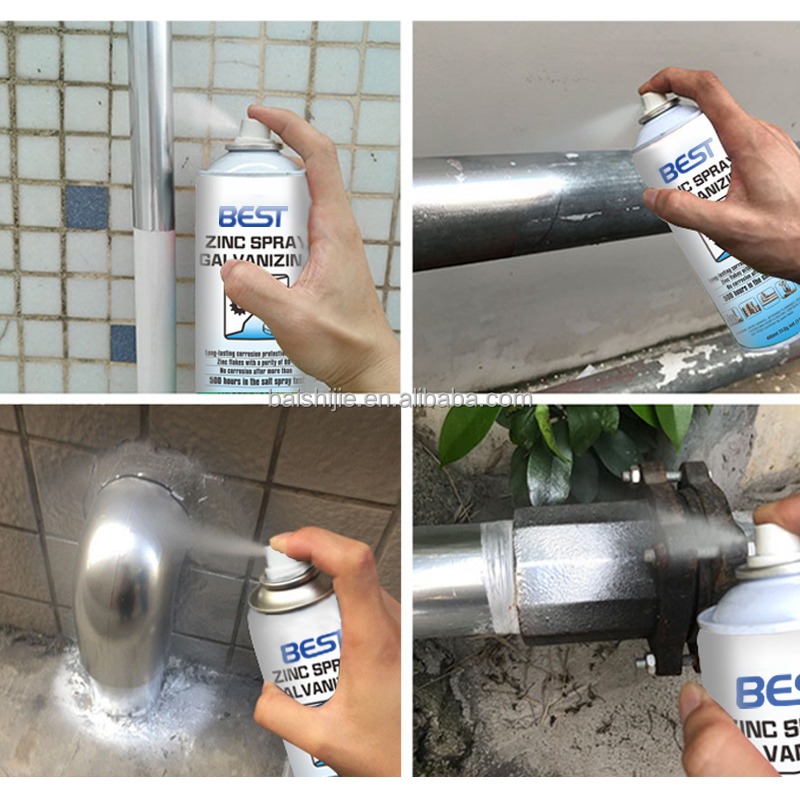 Spray zinc cold galvanized anticorrosion zinc paint spray protective