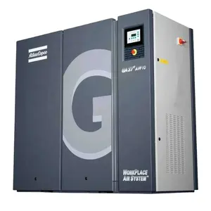 Atlas copco GA37 + 37KW miglior prezzo compressore d'aria a vite industriale macchina 7 8 10 13bar