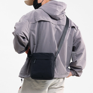 Bolso Bandolera de Lona Unisex Personalizable con Logotipo, Bolsos de Mensajero para Hombre con Forro de Algodón y Poliéster, Cierre Decorativo, Uso Diario - Product Image 6